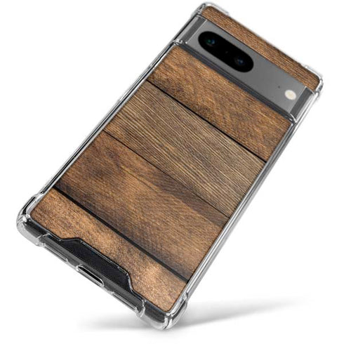 Early American Wood Planks Google Pixel 8 Clear Case